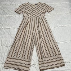 ROOLEE Wide Leg Cropped Jumpsuit